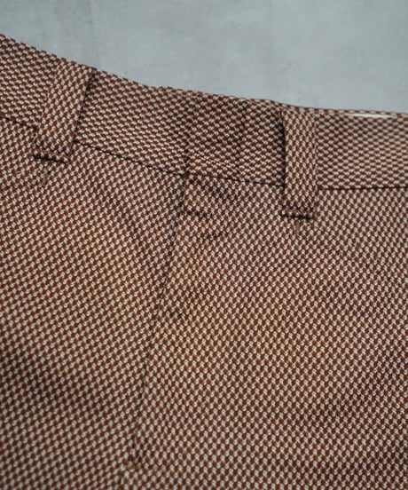 90s FARAH gingham check slacks shorts