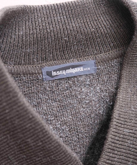 80s vtg ISSEY MIYAKE 3D wool knit