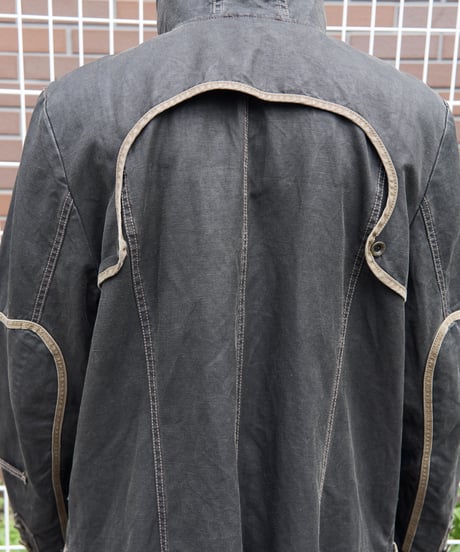 90s Euro linen coating coat