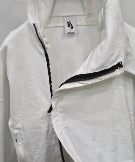 00s NIKE diagonal zip ninja hoodie