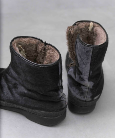 70s vtg eskimo fur boots