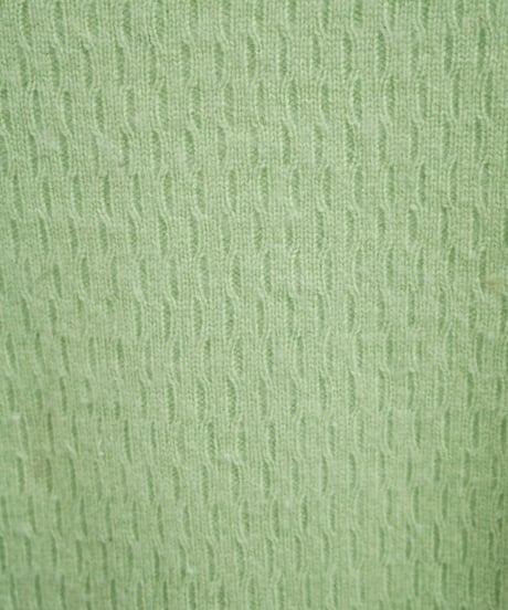 lime green knit