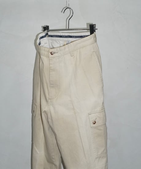 90s PoloRalphLauren cotton cargo (deadstock)