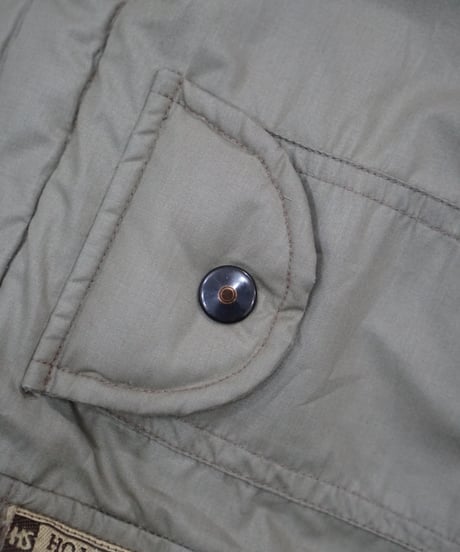 80s vtg HOMME SPORTS shawl collar down jacket