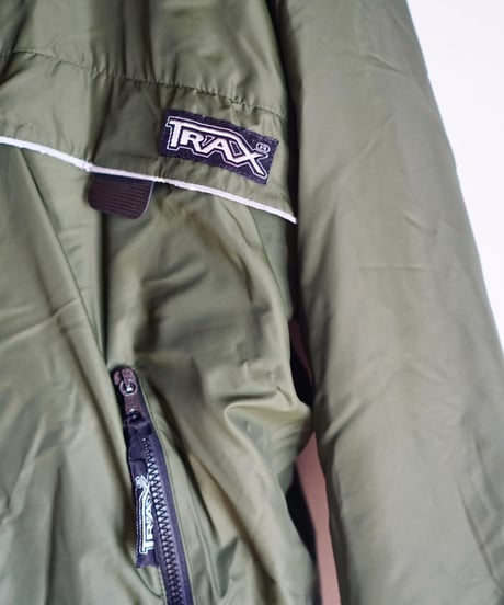 90s UK vtg TRAX nylon cycling jacket