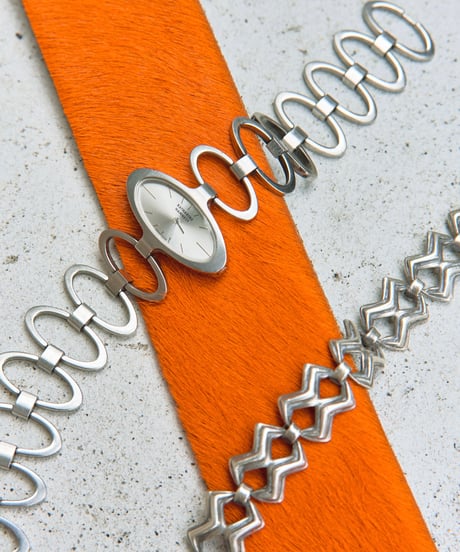 KATHARINE HAMNETT metal bracelet watch