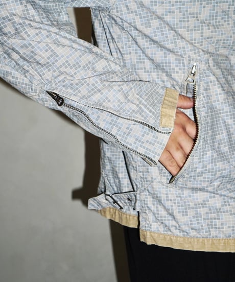 WESTBORNE block camouflage cotton jacket