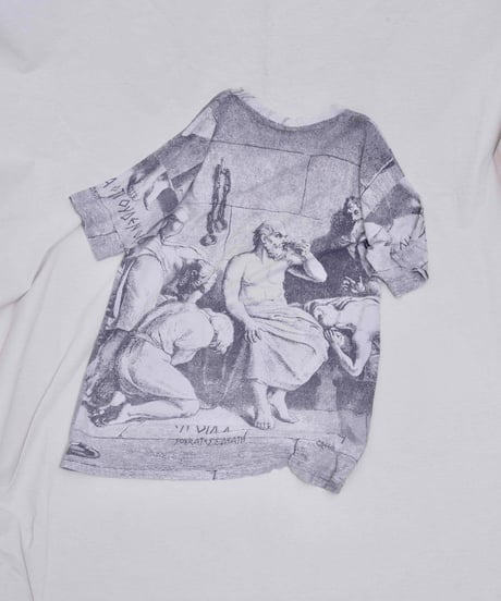 made in Greece Socrates print Tee