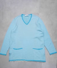 80s Italy vtg MAGLIERIA v-neck knit pullover