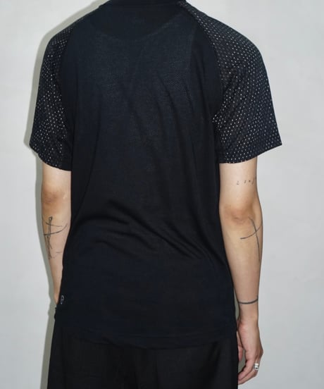 00s PUMA sheer design cyber raglan T