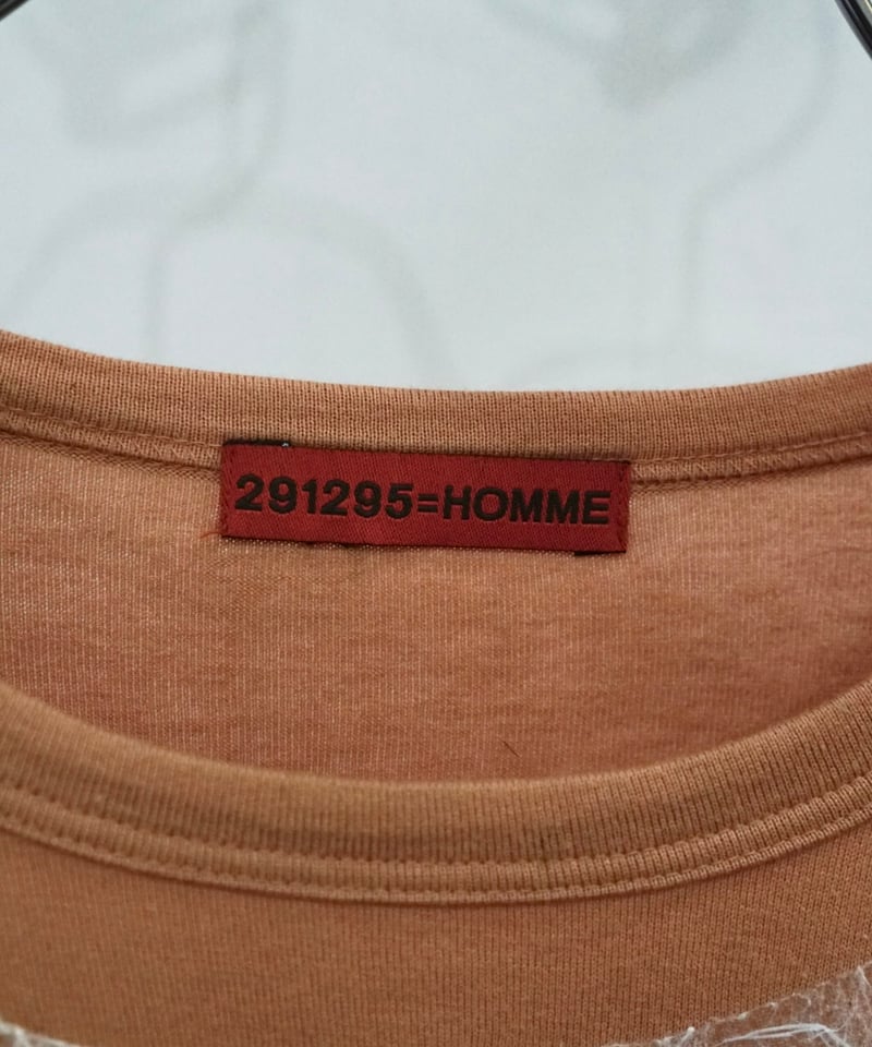 00s 291295=HOMME 和紙 docking long T | PURITY