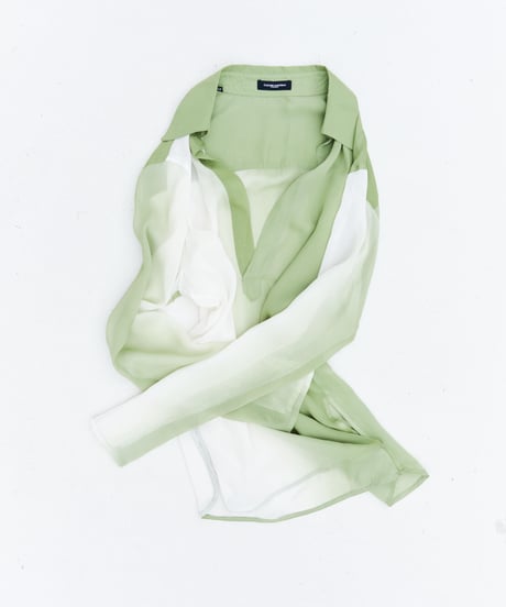 CoSTUME NATIONAL sheer skipper shirts
