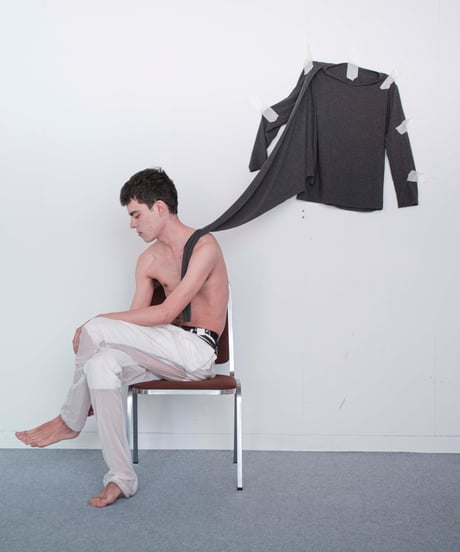 Nicolas Andreas Taralis sheer nylon pants