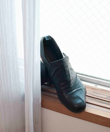 ISSEY MIYAKE deformation toe leather shoes