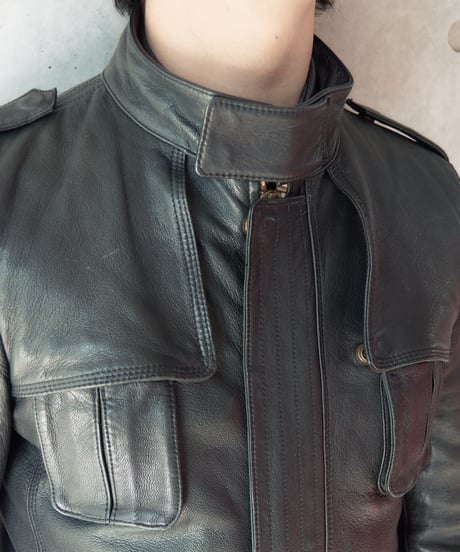 90s lamb leather M-65