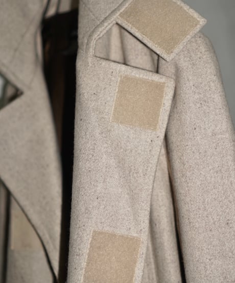 JACK HENRY made in france velcro standcollar wool jacket