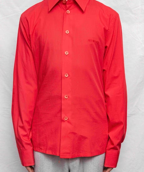DIRK BIKKEMBERGS vivid red shirts