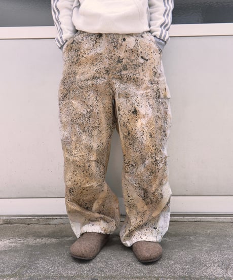 painting snow camo