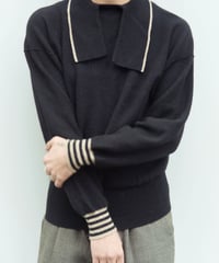 SONIA RYKIEL tongue neck knit