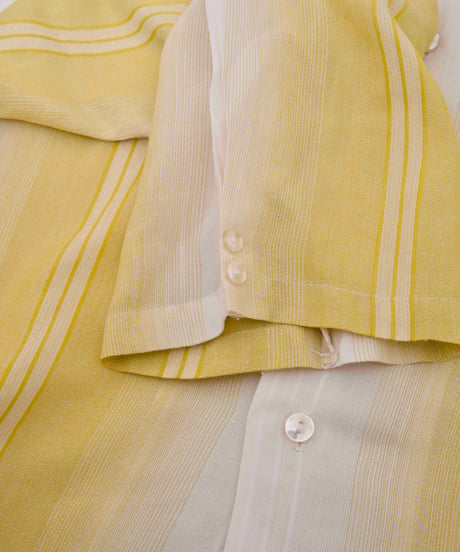 70s vtg Mr.California open collar shirts