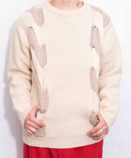 90s RudolfArthurwool cable knit