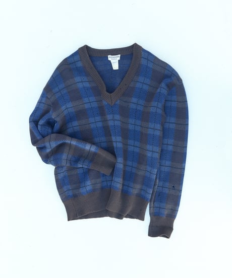 HERMES Paris 1980s damaged wool knit