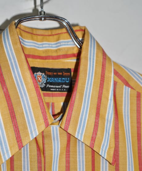 70s vtg XANADU stripe shirts