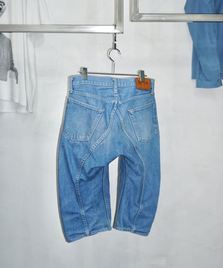 00s Scye drape cropped jeans