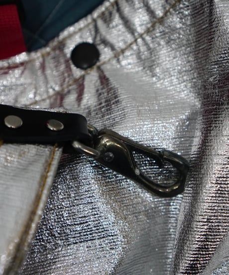 80s vtg DEADSTOCK fireman silver over cargo pants