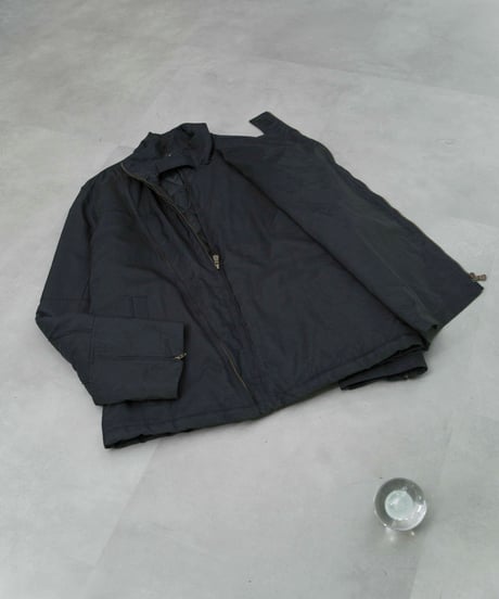 Calvin Klein 00s diagonal zip padded jacket
