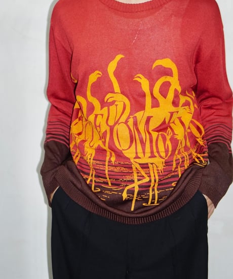 90s ficce rayon summer knit