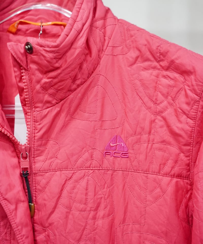 00s NIKE ACG shocking pink poly/nylon jacket | 
