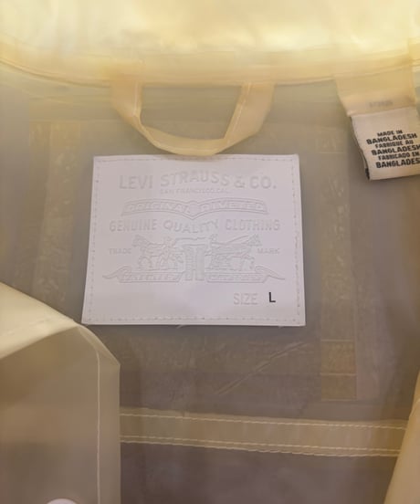 Levi's PVC trucker jacket
