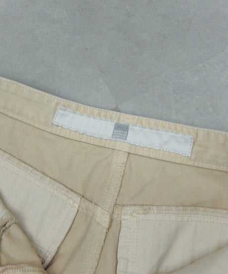 MARITHÉ + FRANCOIS GIRBAUD 90s draping cotton pants