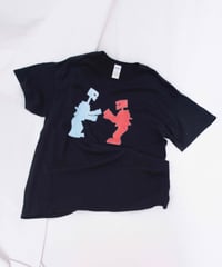 00s red/blue battle man Tee