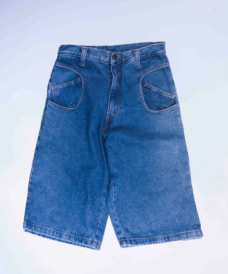 90s menace round pocket baggy shorts
