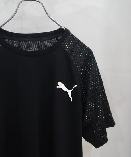 00s PUMA sheer design cyber raglan T