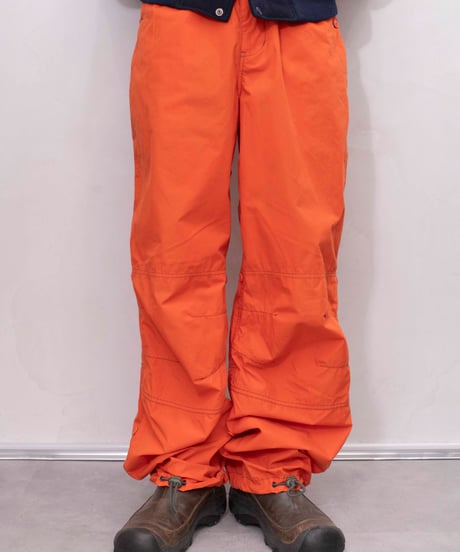 00s OTARIE HOMME snow camo pants (orange)