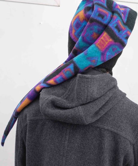 90s PILOT long tail fleece cap