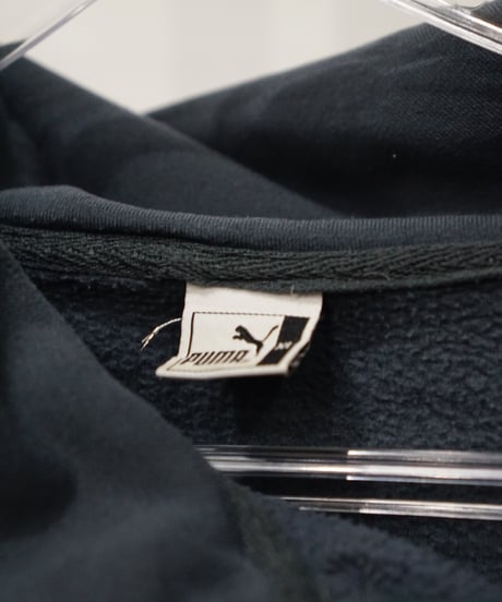 PUMA diagonal zip hi-neck sweat
