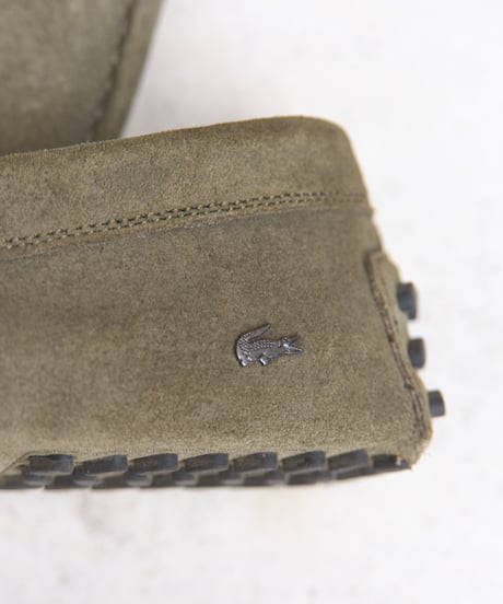 LACOSTE suede driving shoes
