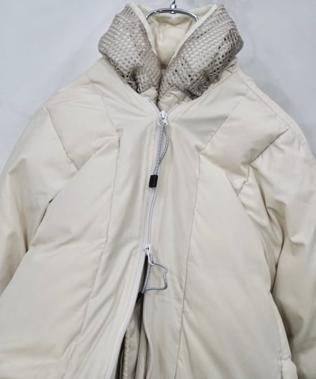 zucca 00s gimmick down coat