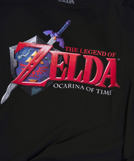 00s THE LEGEND OF ZELDA logo Tee