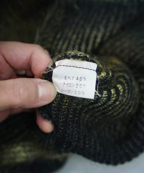 90s LaCarbona mohair/rayon shaggy knit