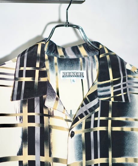 90s MENCH poly/rayon shirts