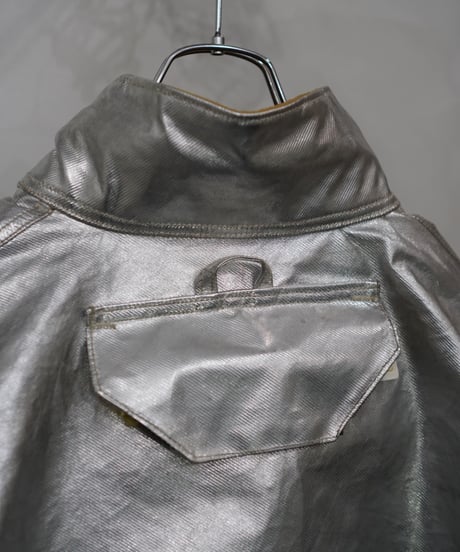 Fire Dex 90s silver coating padded coat