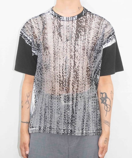 00s MOSSIMO mesh painting design Tee
