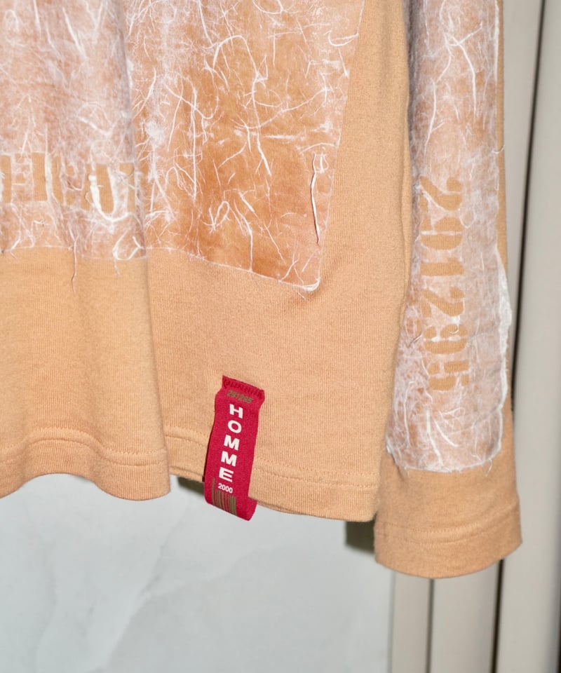 00s 291295=HOMME 和紙 docking long T | PURITY