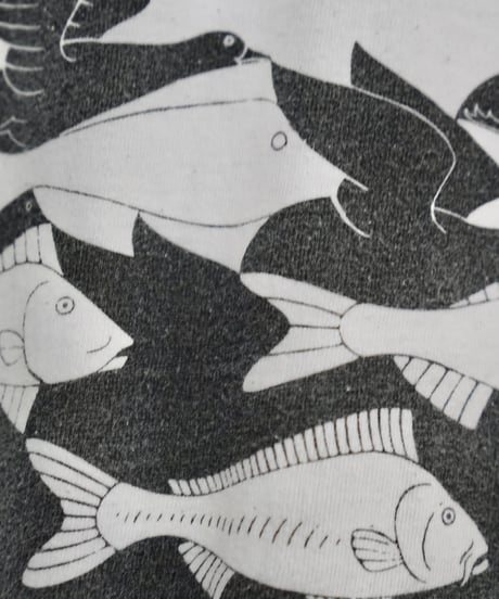 90s M.C.Escher Trompe-l'œil　Tee