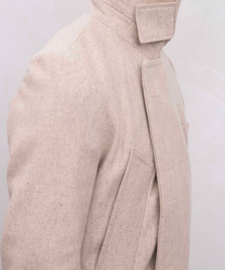 JACK HENRY made in france velcro standcollar wool jacket